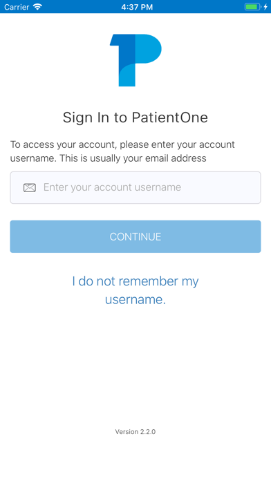 How to cancel & delete PatientOne Connect from iphone & ipad 1