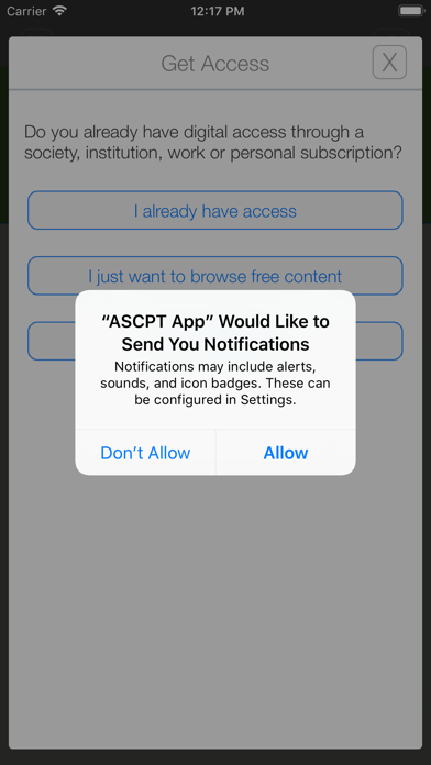 How to cancel & delete ASCPT Journals from iphone & ipad 1