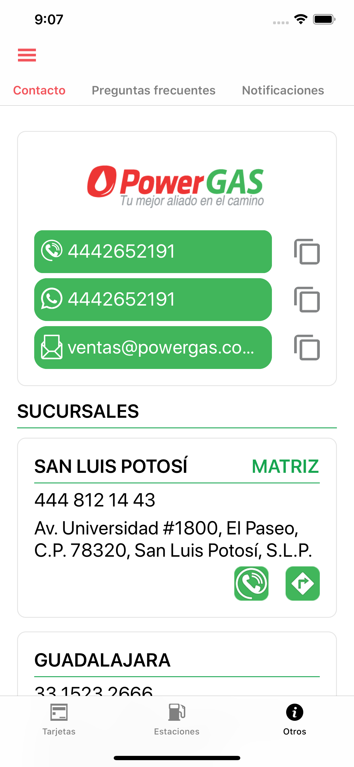 PowerGAS screenshot 9