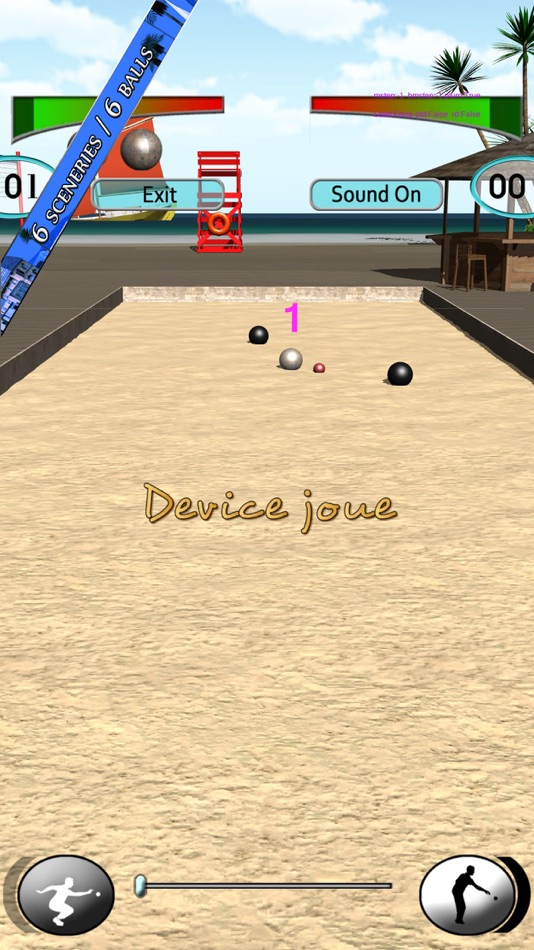 #2. Real Bocce OnLine (iOS) โดย: Pix Arts