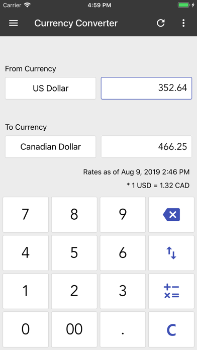 ClevCalc - Calculator Screenshot