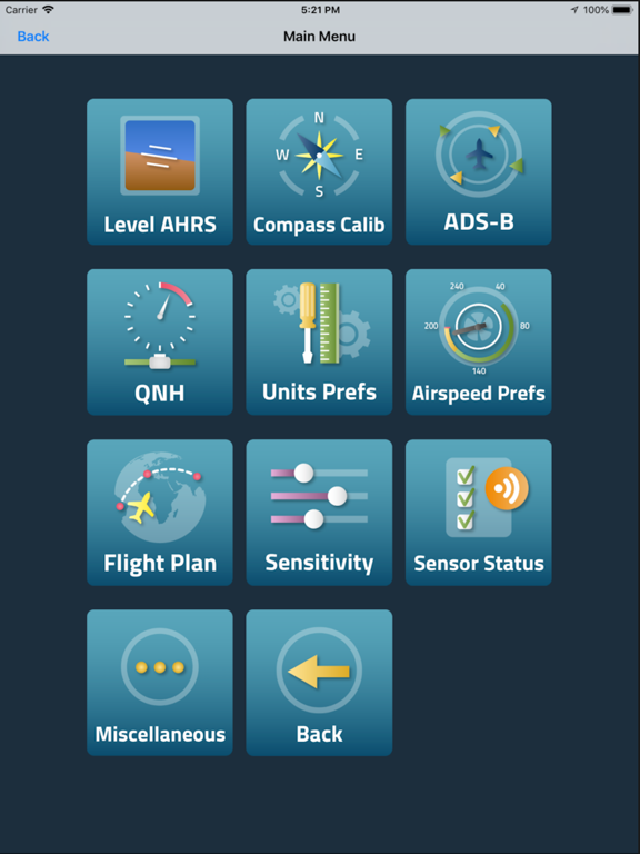 EFIS TA iPad screenshot 5 - Navigation app