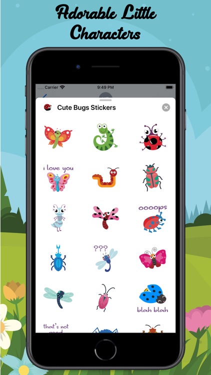 Cute Bugs Stickers