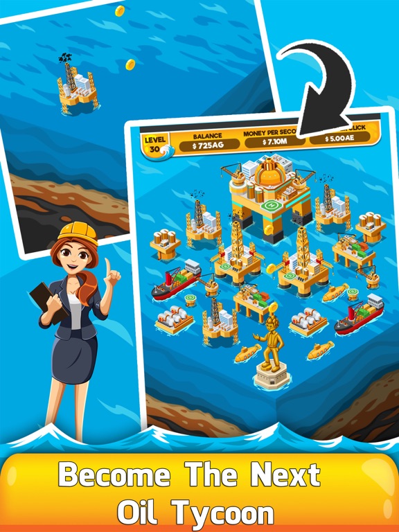 Screenshot #4 pour Oil Tycoon 2: Idle Empire Game