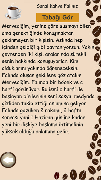 Sanal Kahve Falı screenshot 3