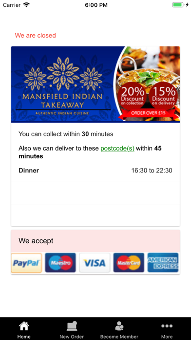 Mansfield Indian Takeaway screenshot 2