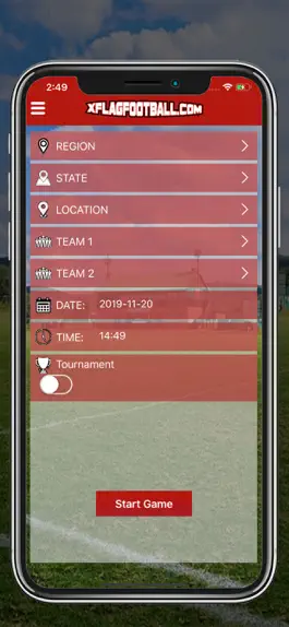 Game screenshot xFlagFootball apk