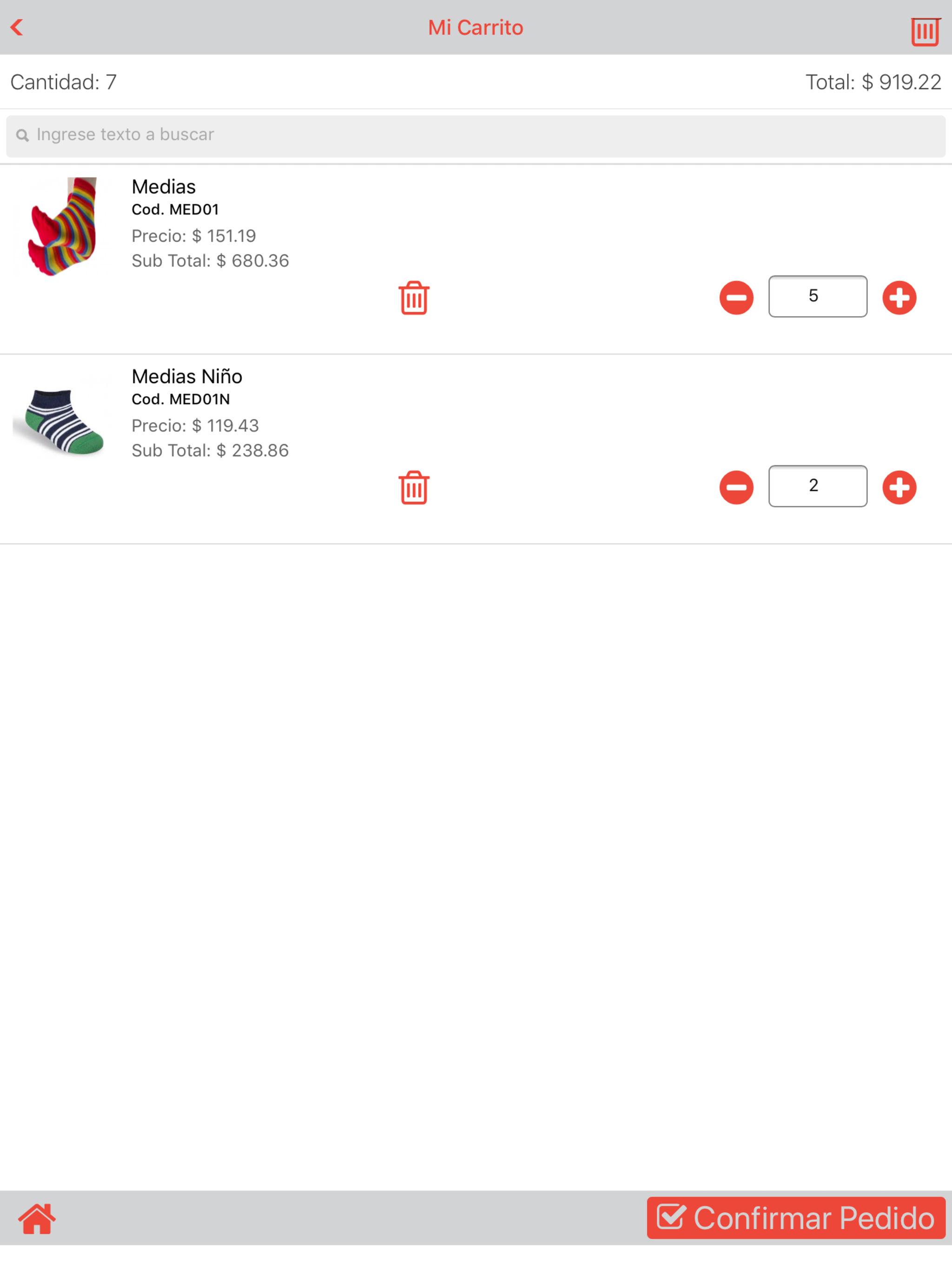 PEDIDOS RP