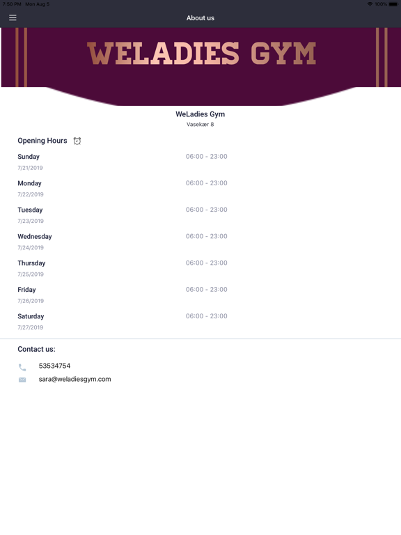 Screenshot #6 pour WeLadies Gym