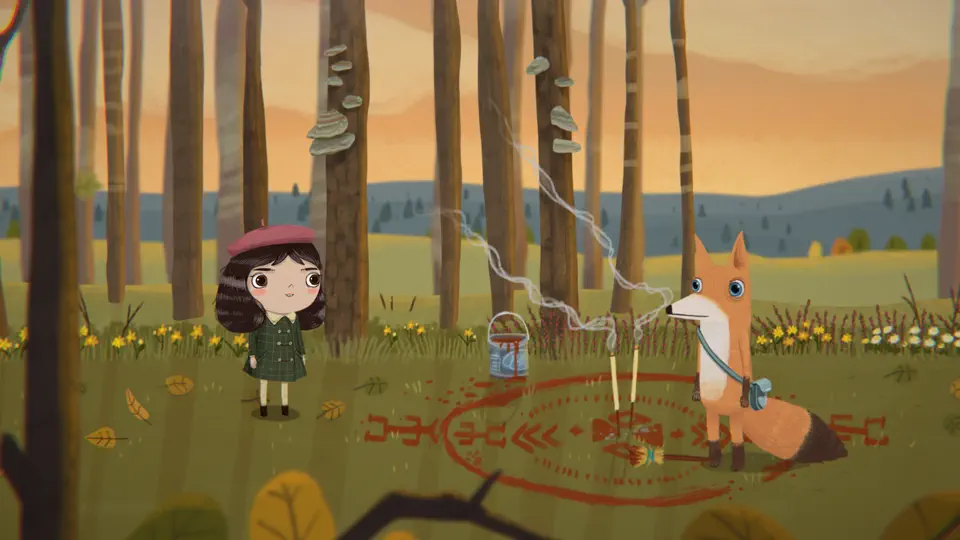 Captura de pantalla de Little Misfortune en iPhone 3
