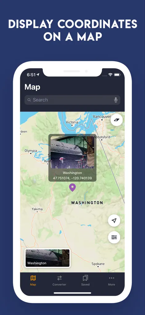 GPS Coordinates Converter App - ナビゲーションアプリ | MWM