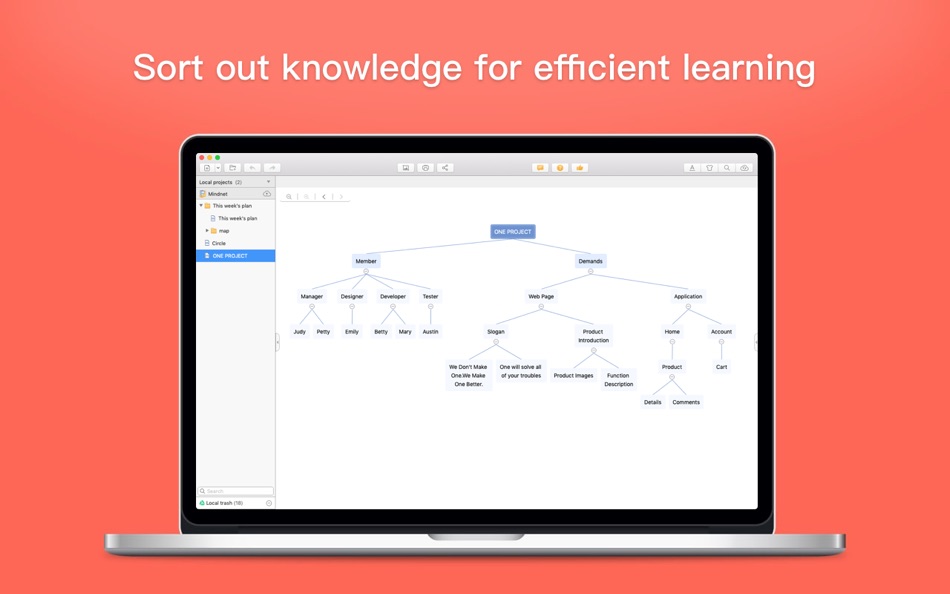 #1. MindNet - Thinking & Learning (macOS) 由: Wuhan Net Power Technology Co., Ltd