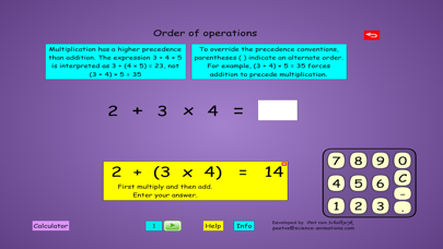 Screenshot #3 pour Basic Arithmetic Calculations