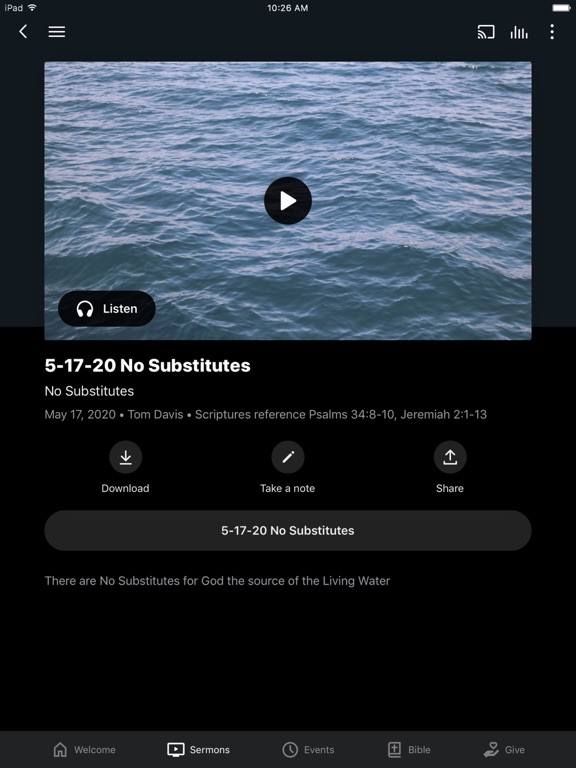 App screenshot