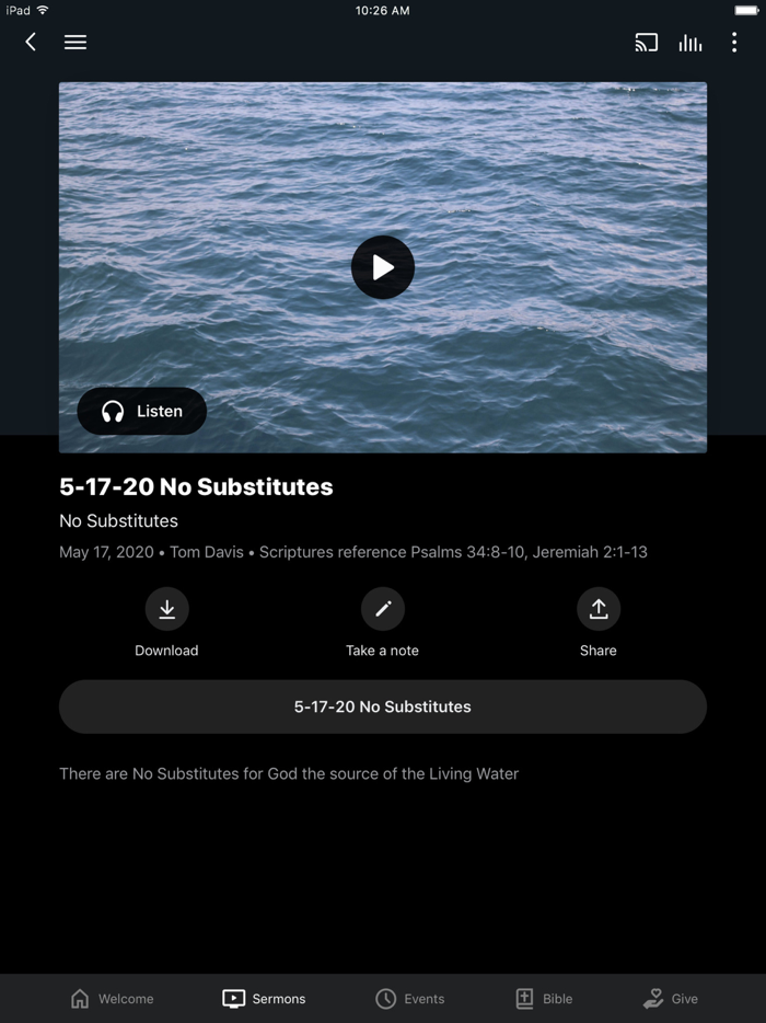 Restoration World Outreach DE