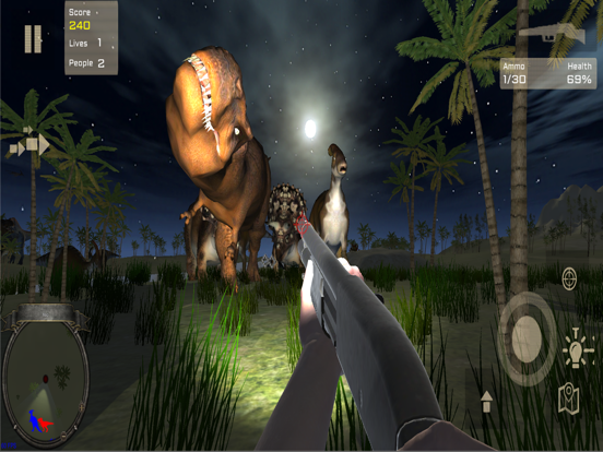 Screenshot #5 pour Dinosaur Hunting Patrol 3D