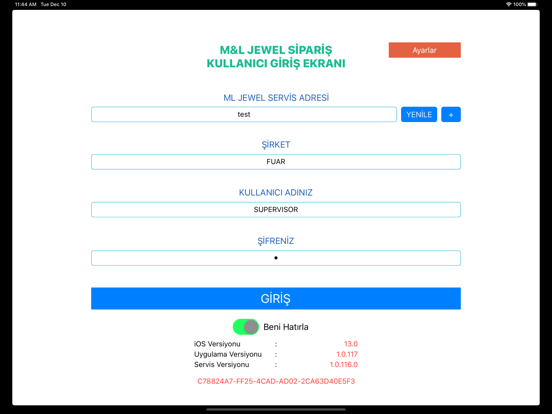 Screenshot #4 pour ML Mobil Sipariş