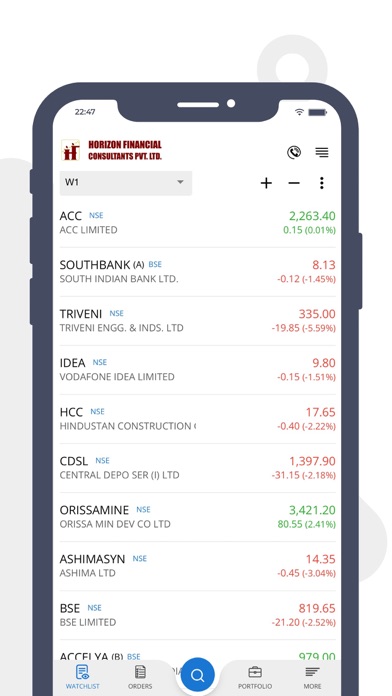 Horizon Financial Consultants Screenshot