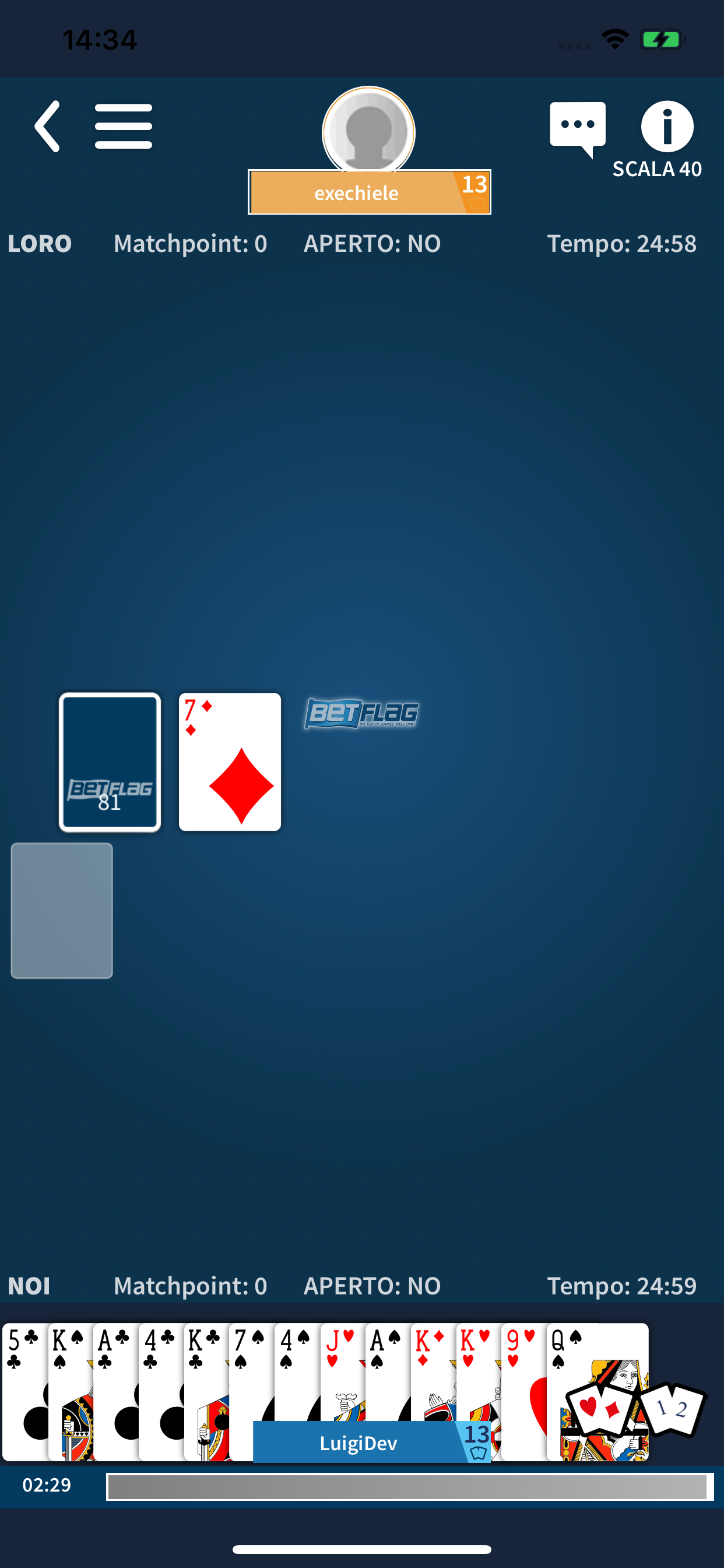 BetFlag: Giochi di Carte