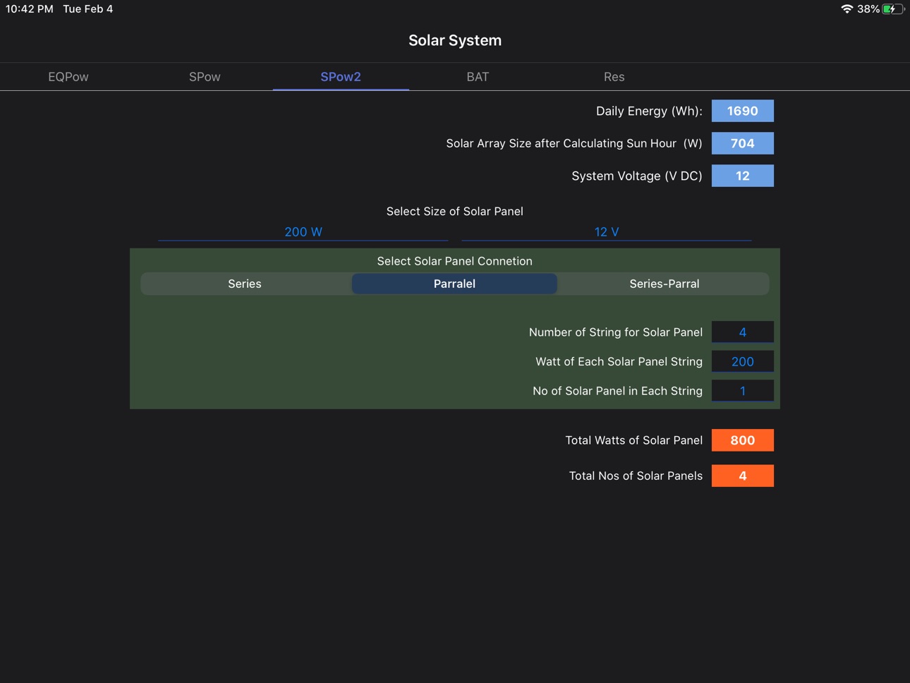 iPad screenshot