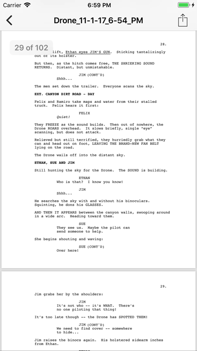Slugline: Simply Screenwriting Screenshot