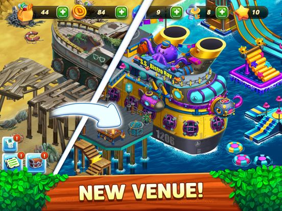 iPad Image of Diner DASH Adventures