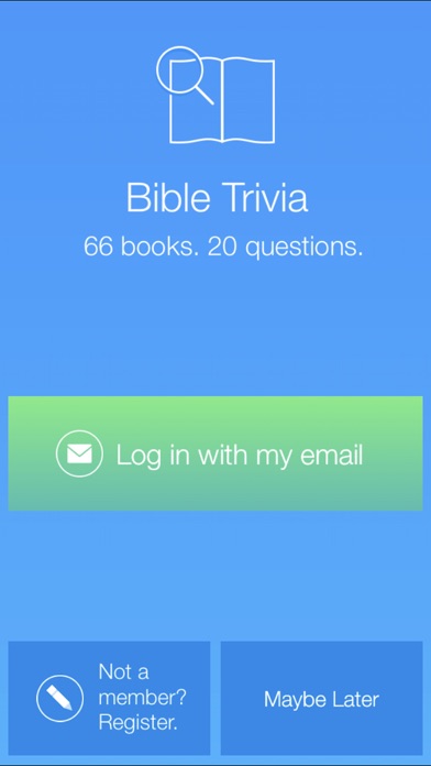 Bible Trivia Game Quiz Screenshot