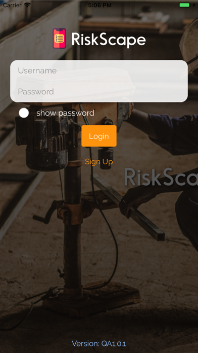 RiskScape app screenshot