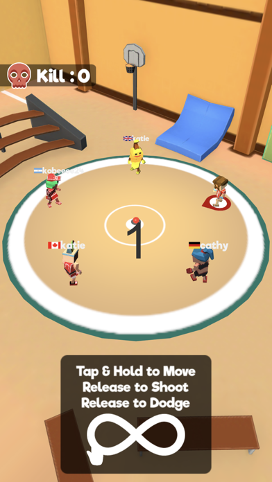 Screenshot #2 pour Dodgeball.io