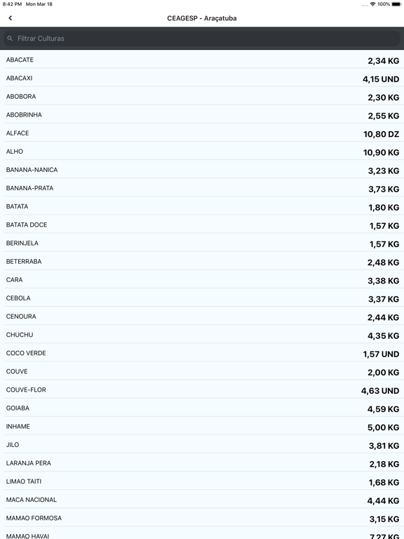 ProD+ Cotação de Preço iPad screenshot