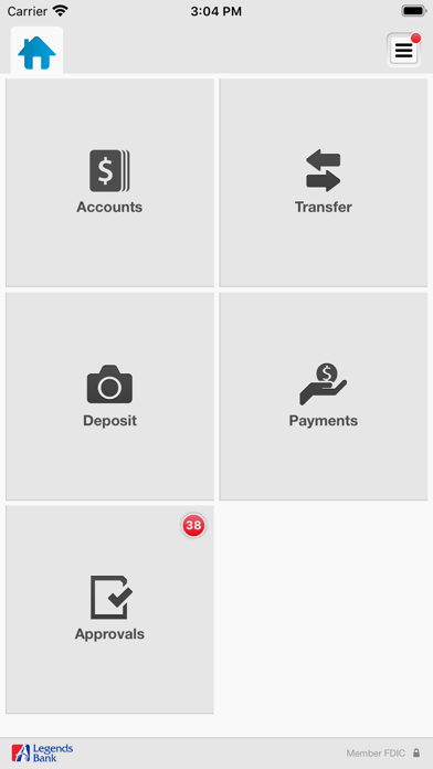 Legends Bank - TN Business Screenshot