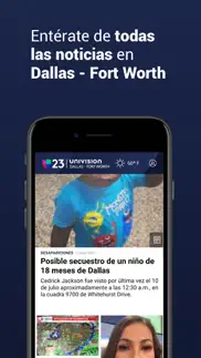 univision 23 dallas iphone screenshot 3