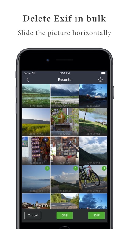 PicsExif - The secret of photo