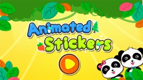 Animated Stickers-BabyBus screenshot