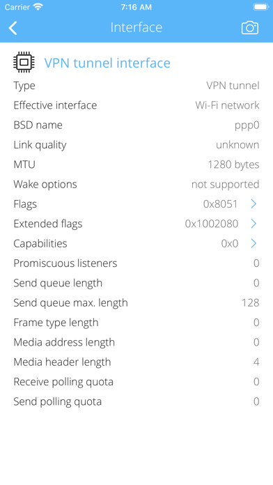 Screenshot #2 pour VPN Info