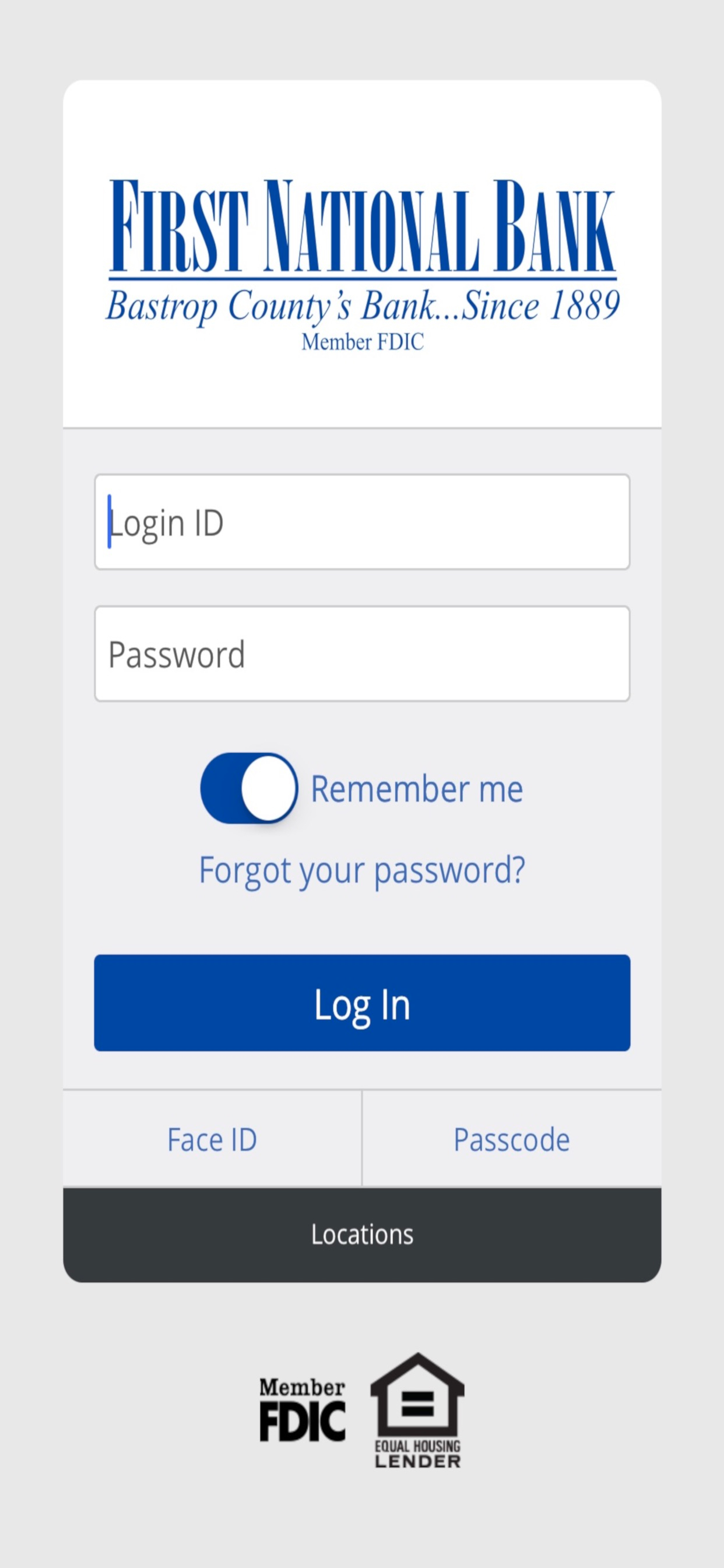 FIRST NATIONAL BANK OF BASTROP