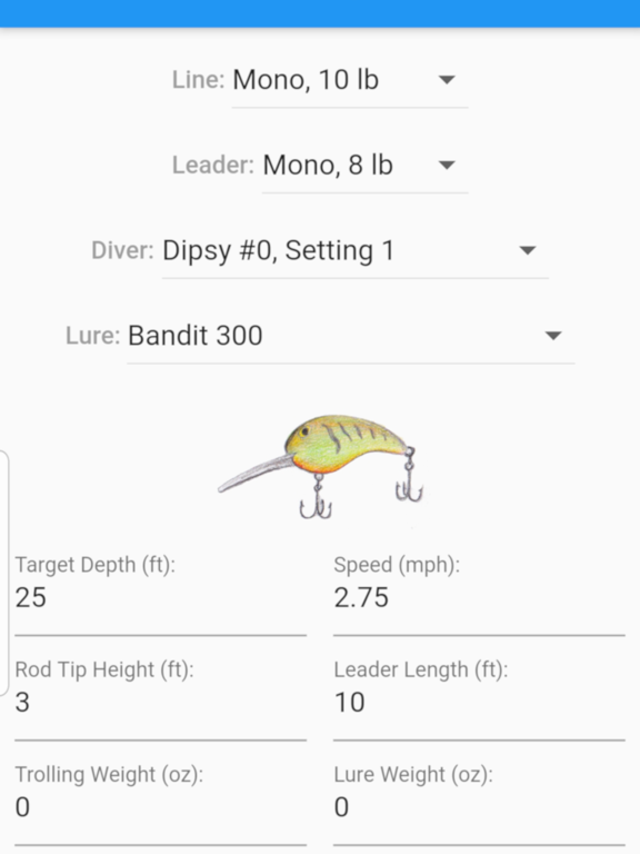 Trolling Depth Chart For Stripers