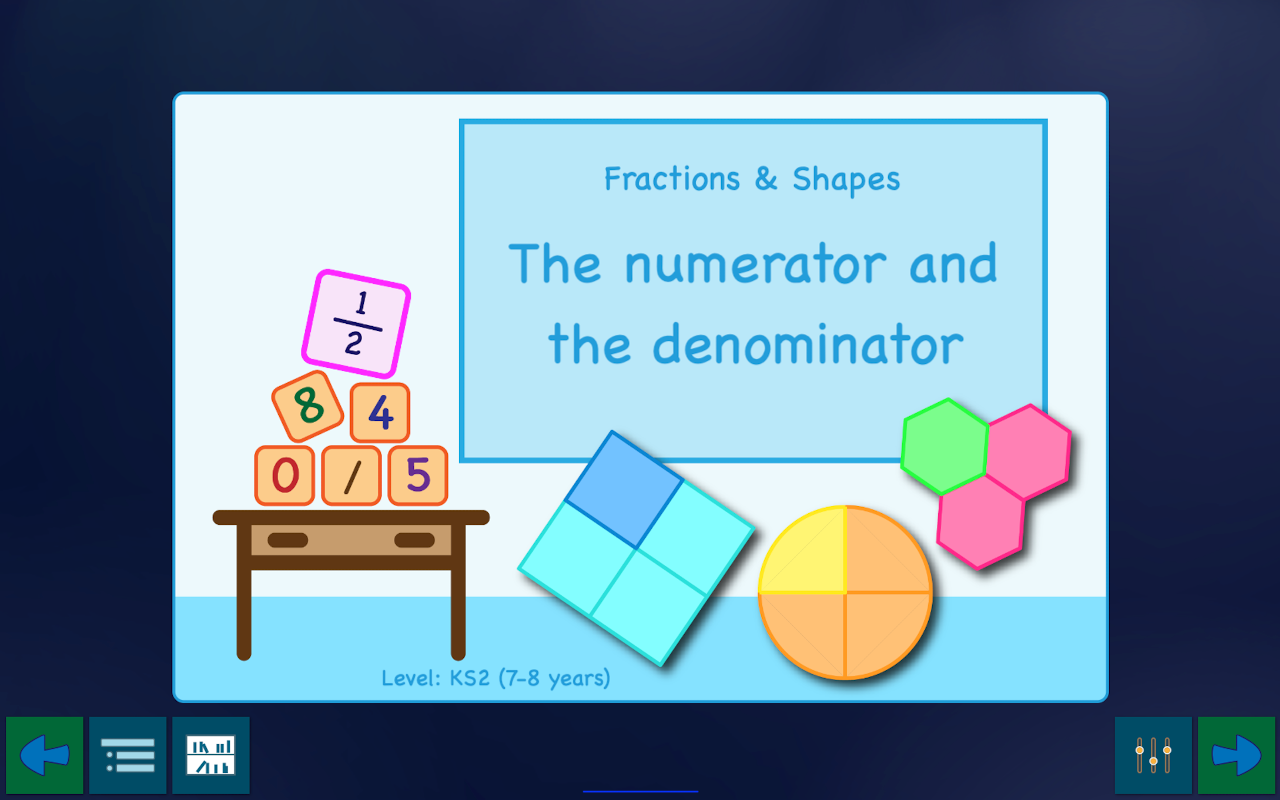 Fractions & Shapes