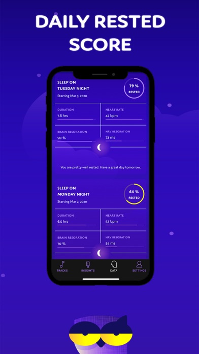 Screenshot #3 pour Rested - Sleep Better