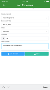 Timesheet Mobile™ screenshot