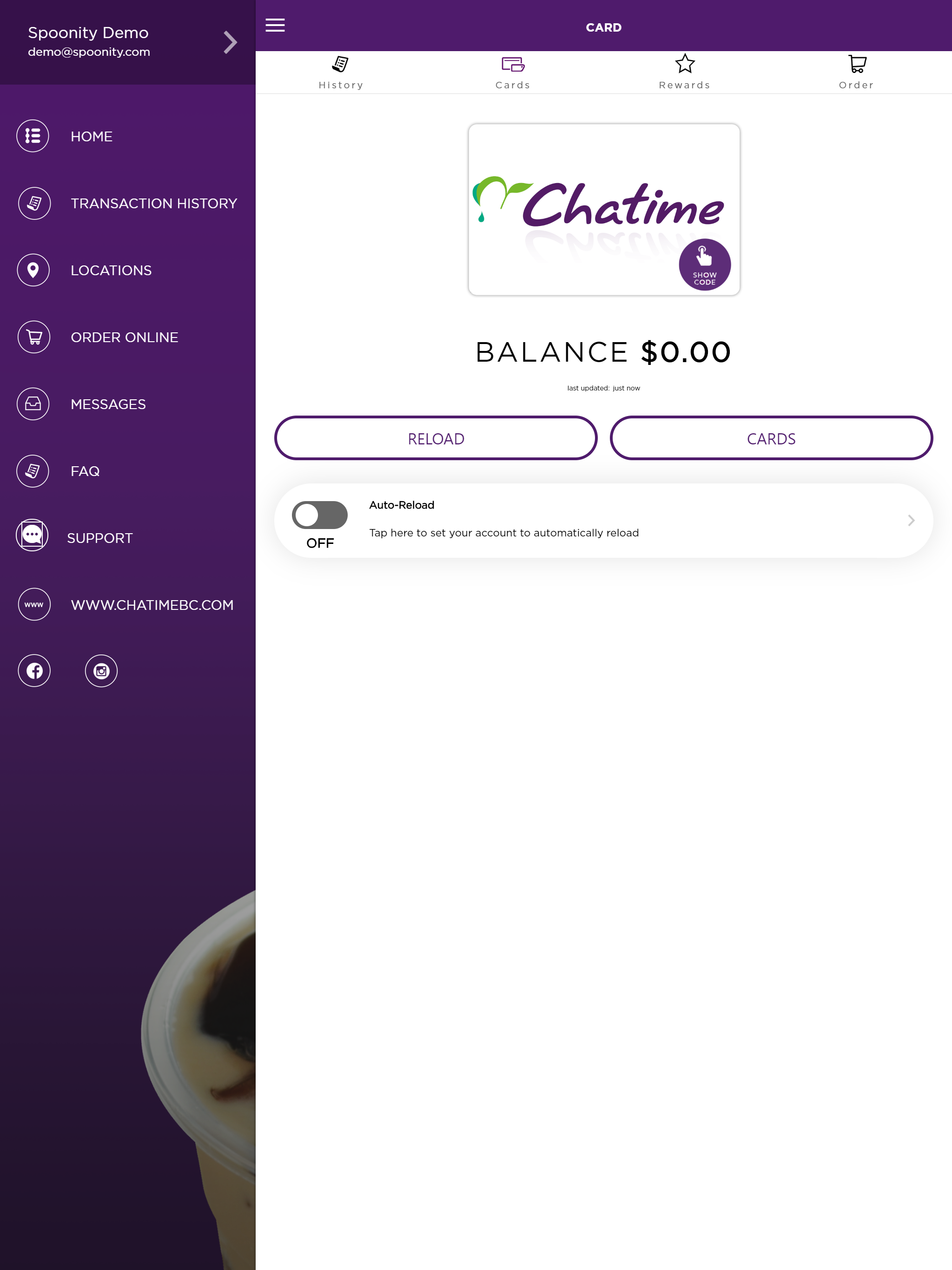 Chatime AB screenshot 3