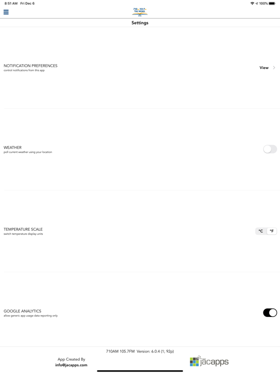 Screenshot #6 pour 710AM 105.7FM The Word