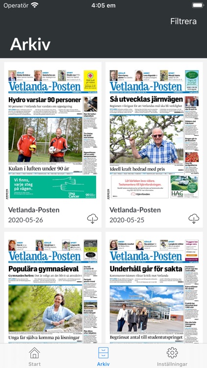 Vetlanda-Posten e-tidning