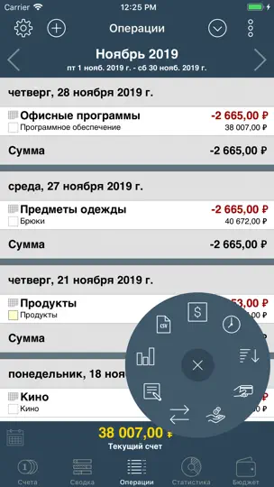 Скриншот My Budget Book на iPhone 3