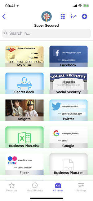 ‎oneSafe password manager Screenshot