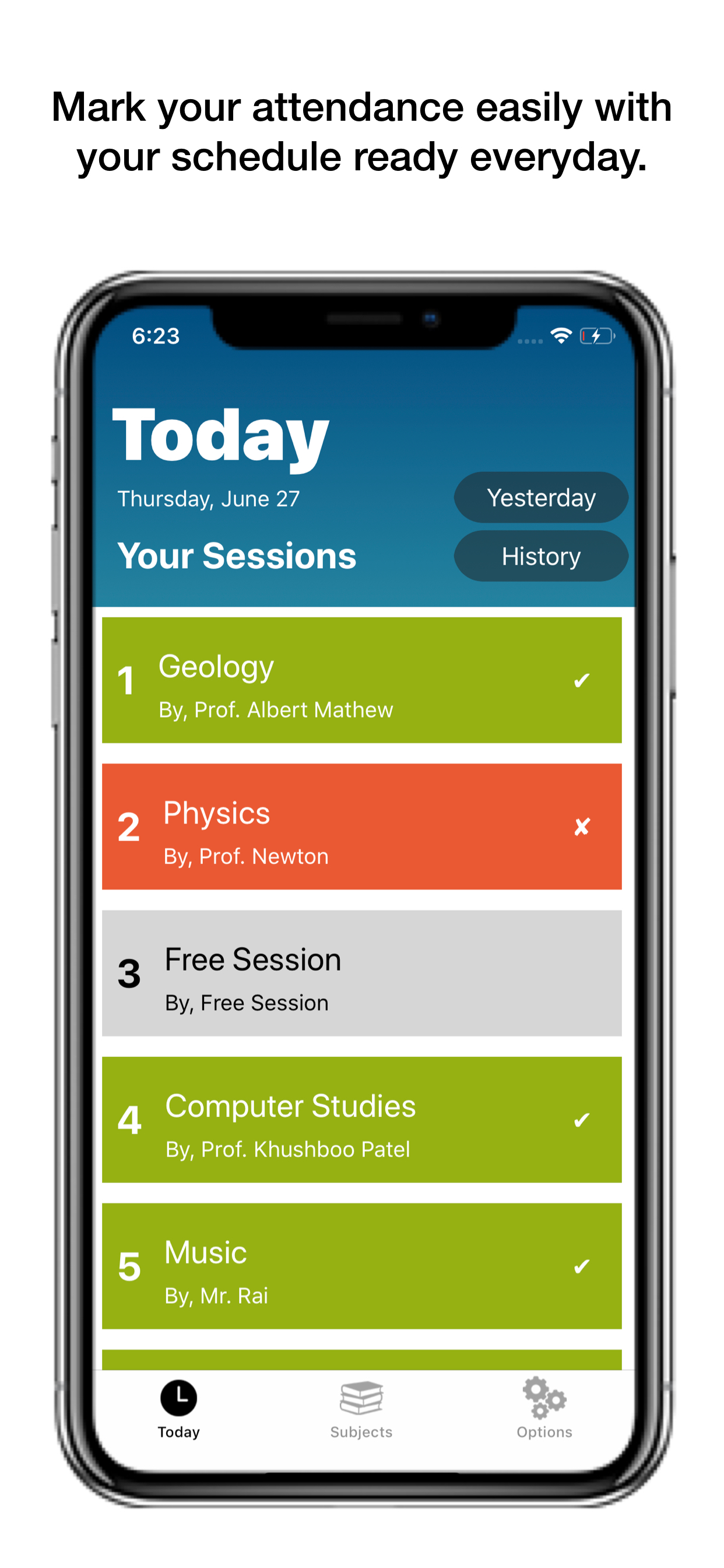 Attendance (For Students)