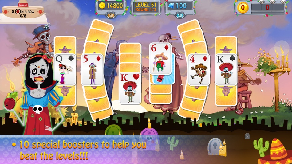 #4. Day of the Dead: Solitaire (iOS) 由: Green Sauce Games
