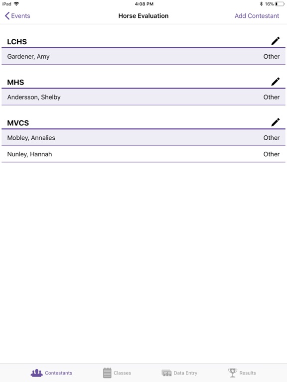 Screenshot #6 pour eJudging Pro