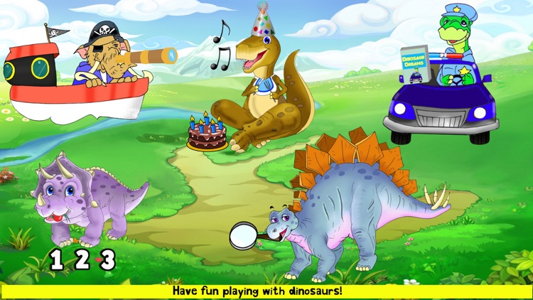 Dinosaur Toddler Games Puzzles screenshot-8