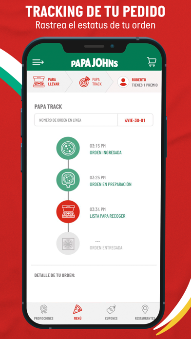 Papa John's El Salvador Screenshot